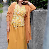 Schnittmuster Wickelbluse OLIVIA (34-56) : - Sewando