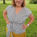 Schnittmuster Wickelbluse OLIVIA (34-56) : - Sewando