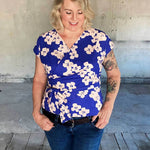 Schnittmuster Wickelbluse OLIVIA (34-56) : - Sewando