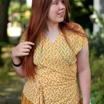 Schnittmuster Wickelbluse OLIVIA (34-56) : - Sewando