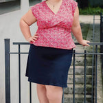 Schnittmuster Wickelbluse OLIVIA (34-56) : - Sewando