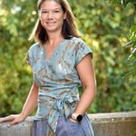 Schnittmuster Wickelbluse OLIVIA (34-56) : - Sewando