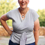 Schnittmuster Wickelbluse OLIVIA (34-56) : - Sewando