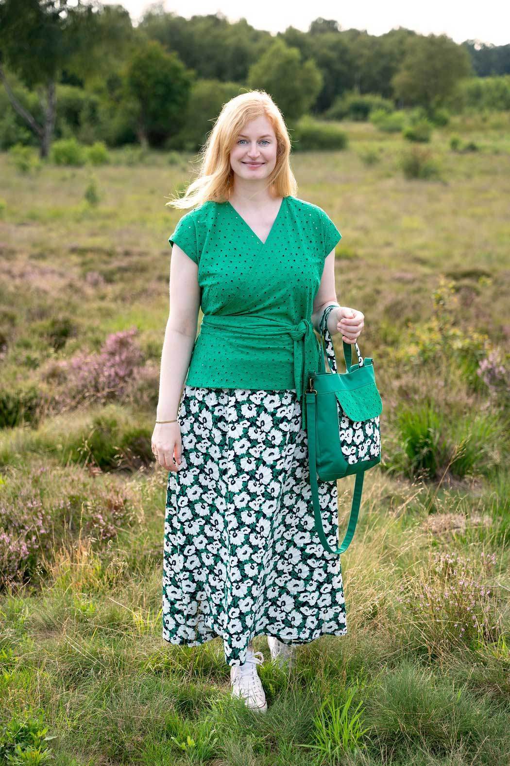 Schnittmuster Wickelbluse OLIVIA (34-56) : - Sewando