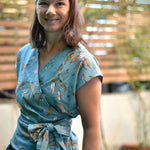Schnittmuster Wickelbluse OLIVIA (34-56) : - Sewando