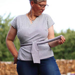 Schnittmuster Wickelbluse OLIVIA (34-56) : - Sewando