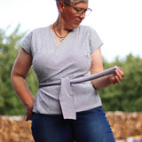 Schnittmuster Wickelbluse OLIVIA (34-56) : - Sewando