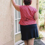 Schnittmuster Wickelbluse OLIVIA (34-56) : - Sewando