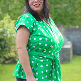 Schnittmuster Wickelbluse OLIVIA (34-56) : - Sewando