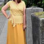 Schnittmuster Wickelbluse OLIVIA (34-56) : - Sewando