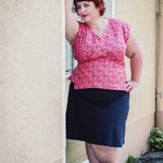 Schnittmuster Wickelbluse OLIVIA (34-56) : - Sewando