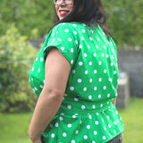 Schnittmuster Wickelbluse OLIVIA (34-56) : - Sewando