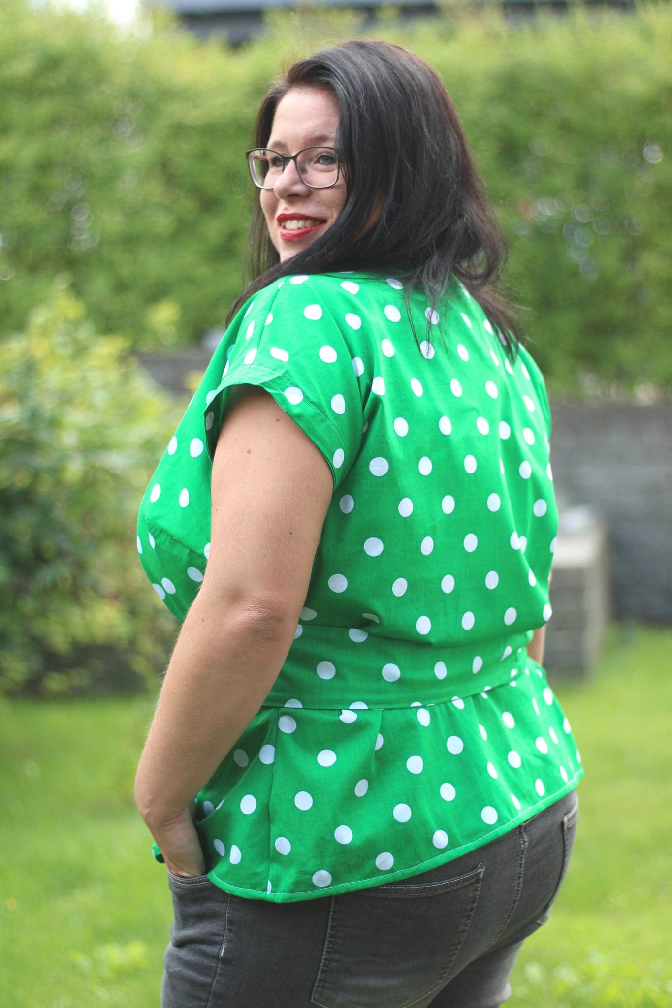 Schnittmuster Wickelbluse OLIVIA (34-56) : - Sewando