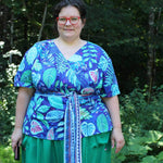 Schnittmuster Wickelbluse OLIVIA (34-56) : - Sewando