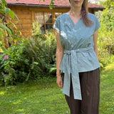 Schnittmuster Wickelbluse OLIVIA (34-56) : - Sewando