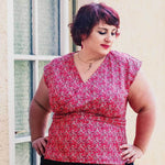 Schnittmuster Wickelbluse OLIVIA (34-56) : - Sewando