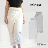 Schnittmuster Leinenhose Minou Gr. 34-46 Schnittmuster A4-/Großformatdatei - Sewando