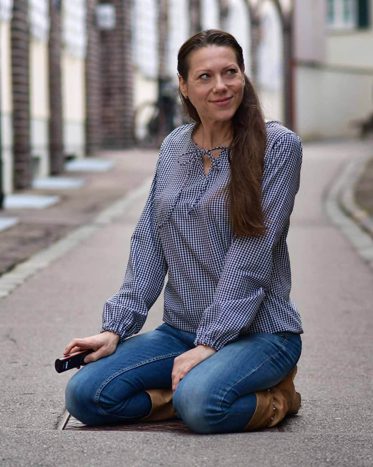 Schnittmuster Bluse „Vergiss mein nicht“ Damen Gr. 32 - 62 : - Sewando