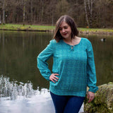 Schnittmuster Bluse „Vergiss mein nicht“ Damen Gr. 32 - 62 : - Sewando