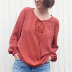 Schnittmuster Bluse „Vergiss mein nicht“ Damen Gr. 32 - 62 : - Sewando