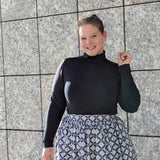 Schnittmuster Rollkragenpullover „Von zirpenden Grillen“ Damen Gr. 32 - 62 : - Sewando