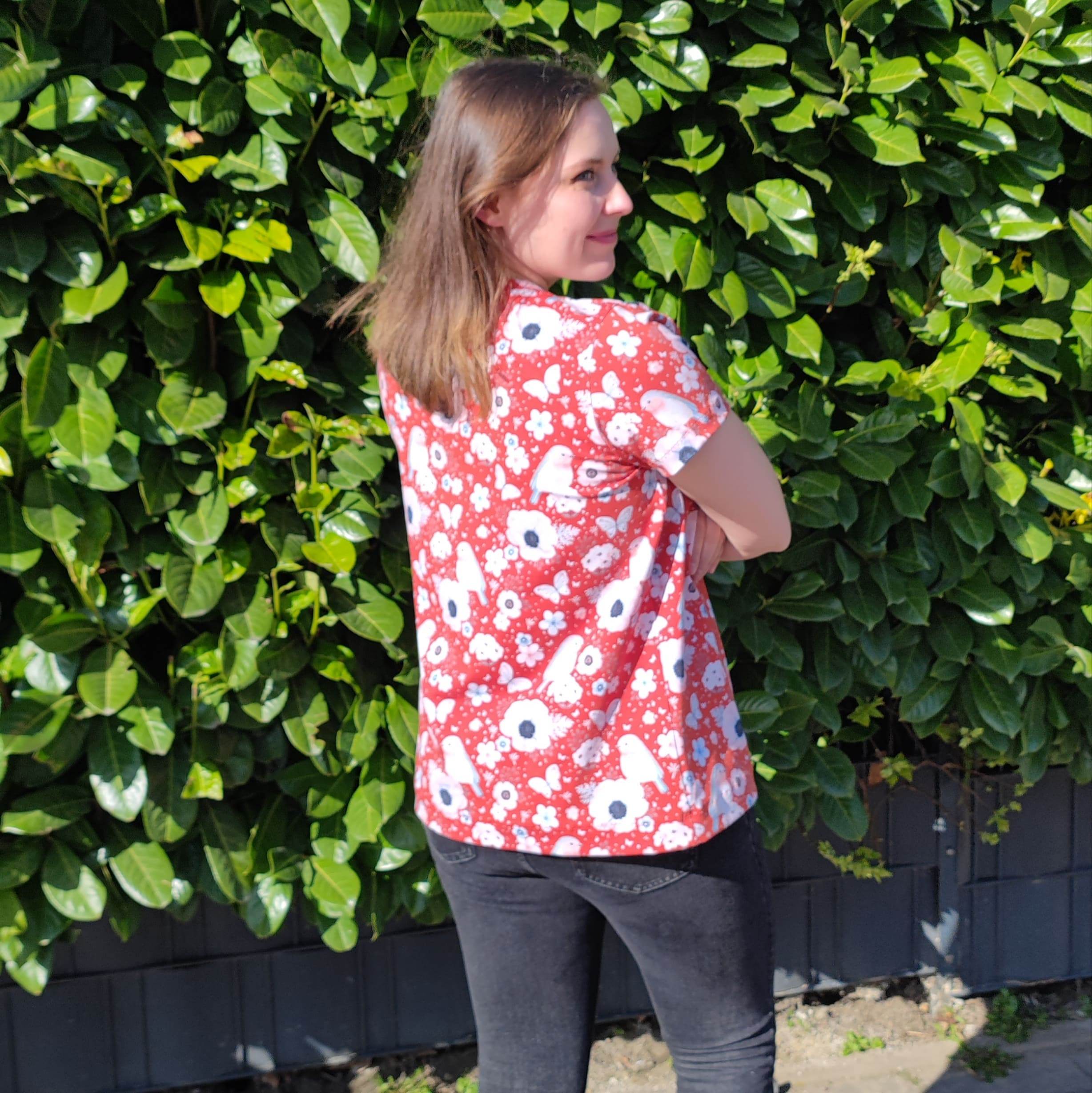 Schnittmuster Shirt Leoni Gr. 34-54 für Nähanfänger - Sewando