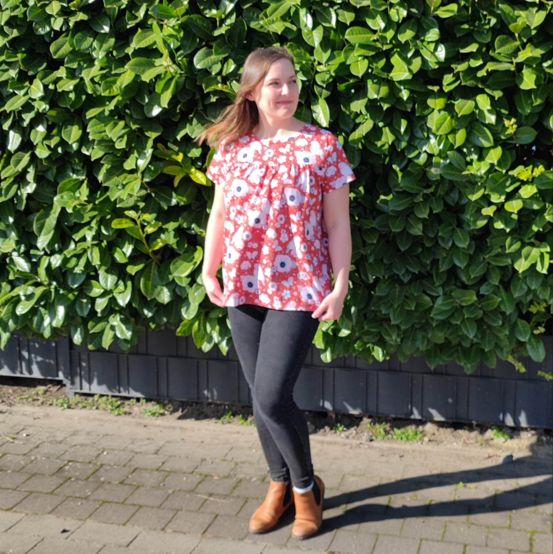 Schnittmuster Shirt Leoni Gr. 34-54 für Nähanfänger - Sewando