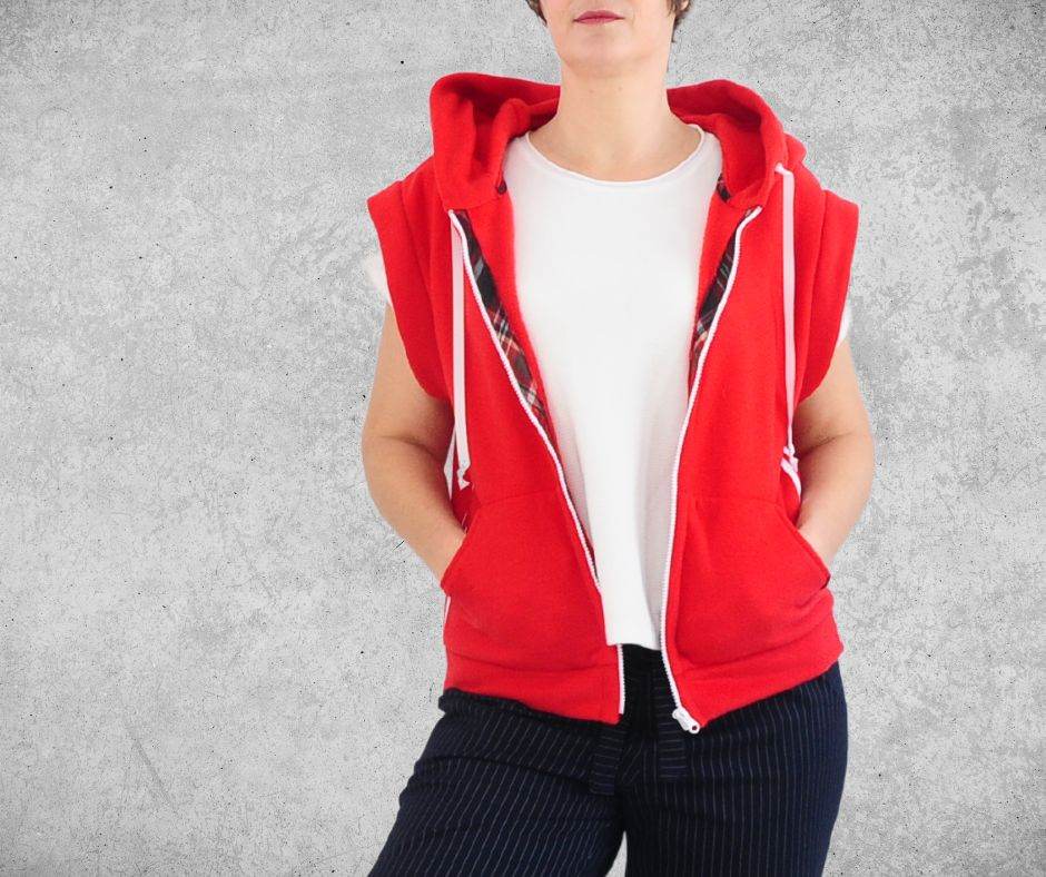 Schnittmuster Damen Jacke, Weste Winnie Gr. 34-54 - Sewando