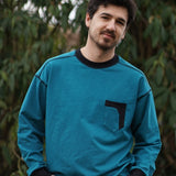 Schnittmuster Pullover "Schulter zum Anlehnen" Herren Gr. 44 - 64