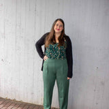 Schnittmuster Bundfaltenhose „Mit leichtem Gepäck 2“ Damen Gr. 32 - 62 : - Sewando