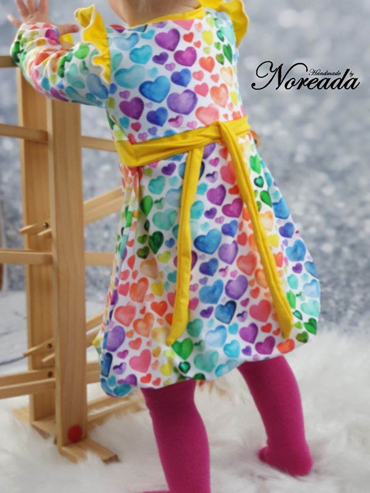 Happy Jassika - Gr 74-164 - Ballontunika + Kleid Schnittmuster - Sewando