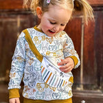 KOMBI E-Book Bauchtaschenhoodie Gr. 68 - 140 - Sewando