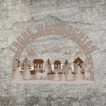 *Schwibbogen* Plotter- und 3mm Laserdatei - Sewando