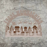 *Schwibbogen* Plotter- und 3mm Laserdatei - Sewando