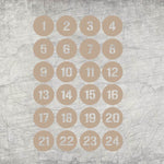 *3 mm 24 Schubladen Kästchen (Adventskalender)* Laserdatei - Sewando