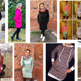 Schnittmuster ,,Mix your Hoodie" Gr. 32-48, Fortgeschrittene