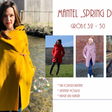 Mantel ,,Spring Ding" Schnittmuster, Gr. 32-48, Experte