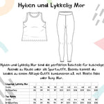 Schnittmuster Top Hyben und Leggins Lykkelig Gr. 32-50 - Sewando
