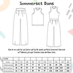 Schnittmuster Sommerset Dans und Lente Gr. 32-50 - Sewando