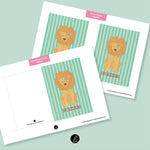 Löwe „Gute Besserung“ – Digitales Karten-Design - Sewando