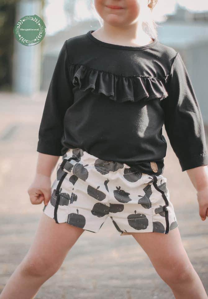 Schnittmuster Shorts Cherimoya Kids Gr. 104-158 - Sewando