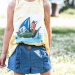 Schnittmuster Shorts Cherimoya Kids Gr. 104-158 - Sewando