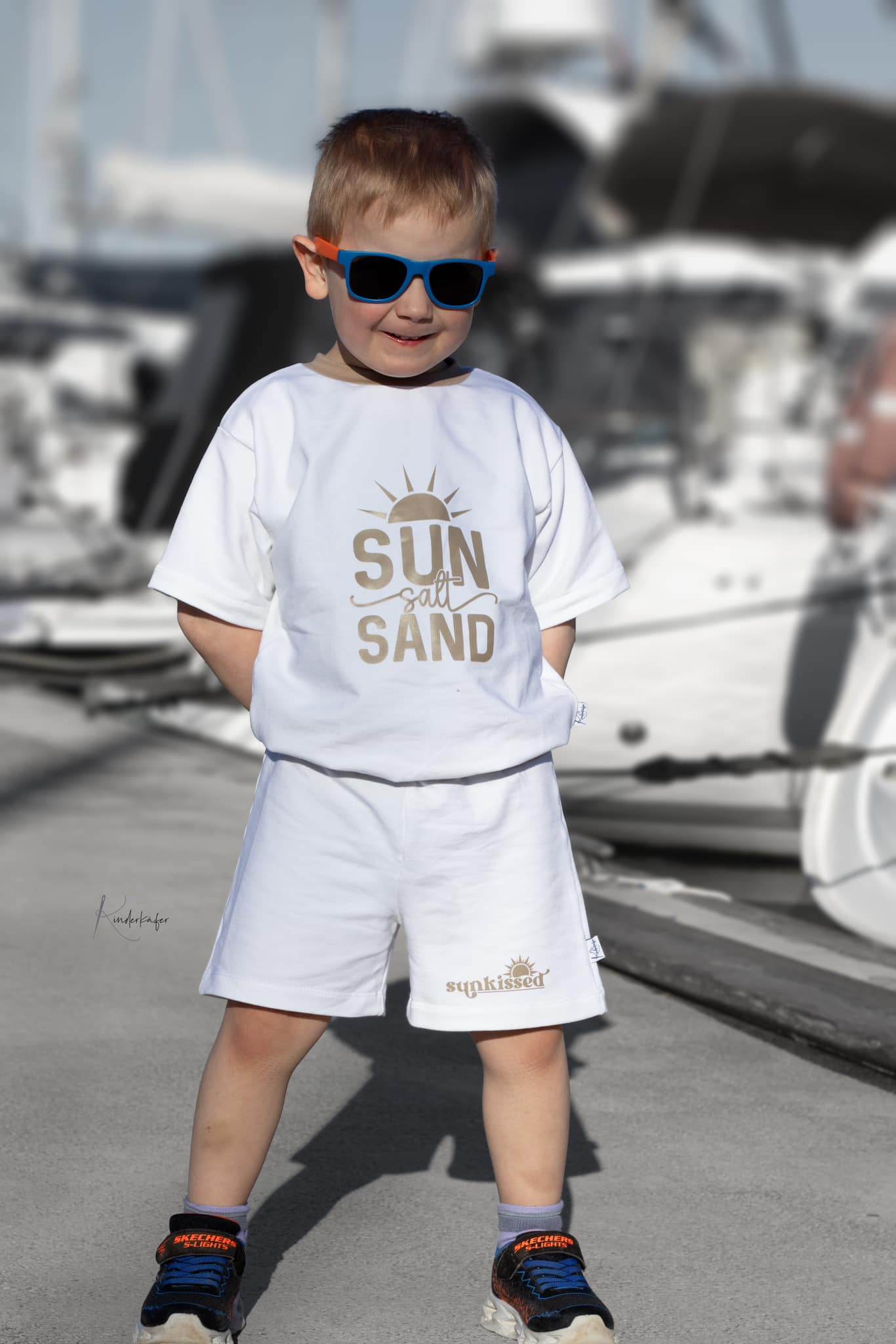 Schnittmuster Sweatshorts Mavi Gr.68-140 inkl. Beamerdatei - Sewando
