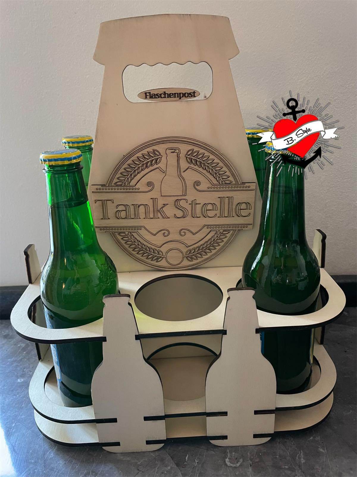 *3&4 mm Sixpack und Bieretiketten* Laserdatei - Sewando