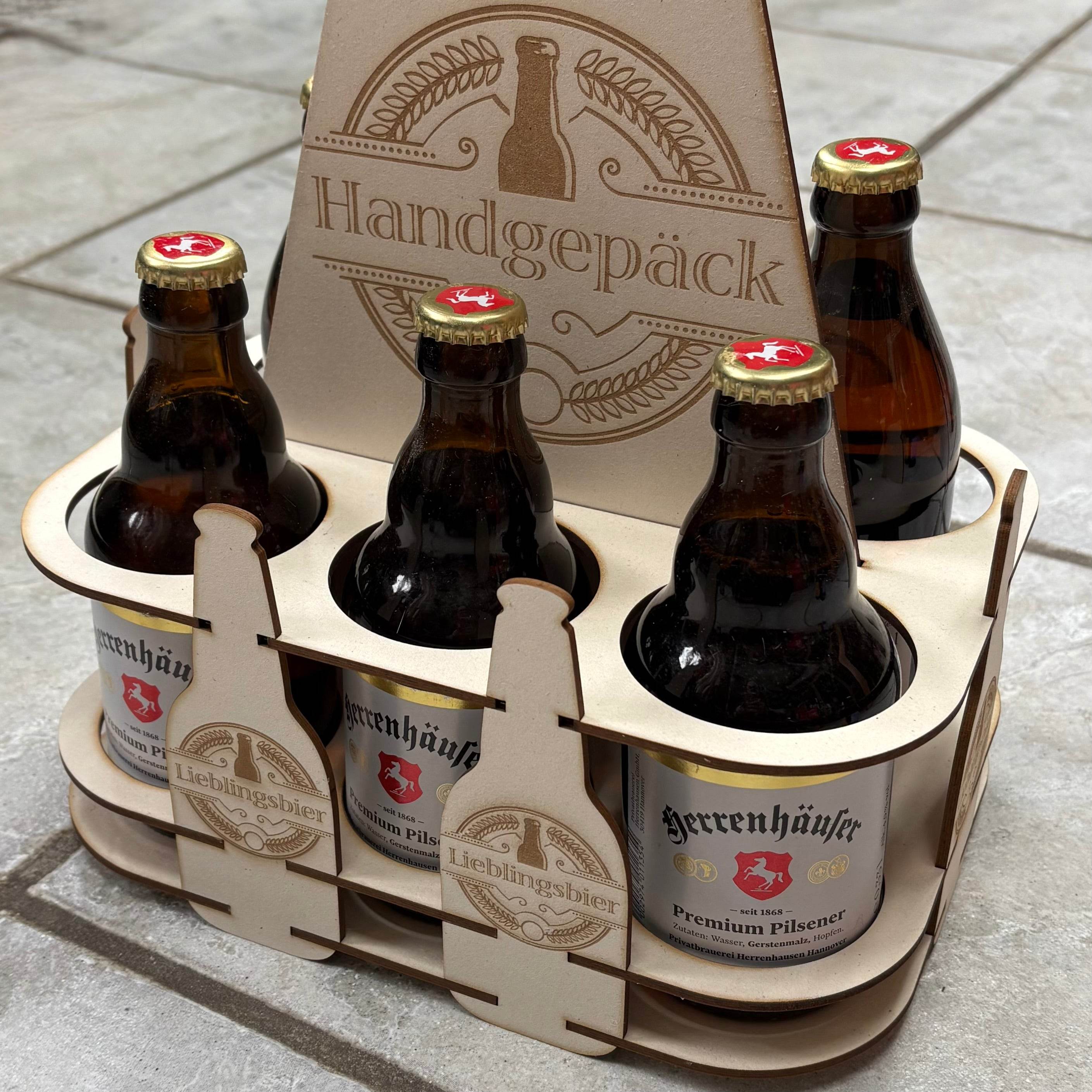 *3&4 mm Sixpack und Bieretiketten* Laserdatei - Sewando