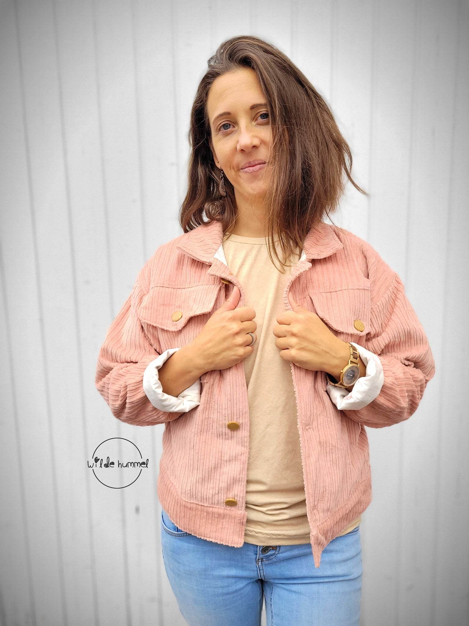 Schnittmuster Jacke Boxy Mor Gr. 32-50 - Sewando