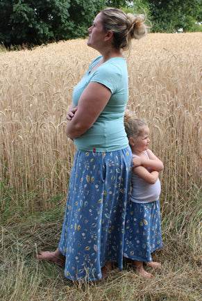 Schnittmuster timtom WOMEN No.2 Maxirock in 6 Weiten und 7 Längen (Gr. 34-56, 1,5m-1,85m Körpergröße) - Sewando