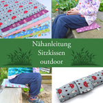 Nähanleitung Sitzkissen Sitzunterlage - Sewando