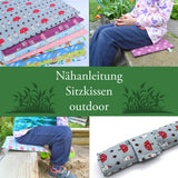 Nähanleitung Sitzkissen Sitzunterlage - Sewando