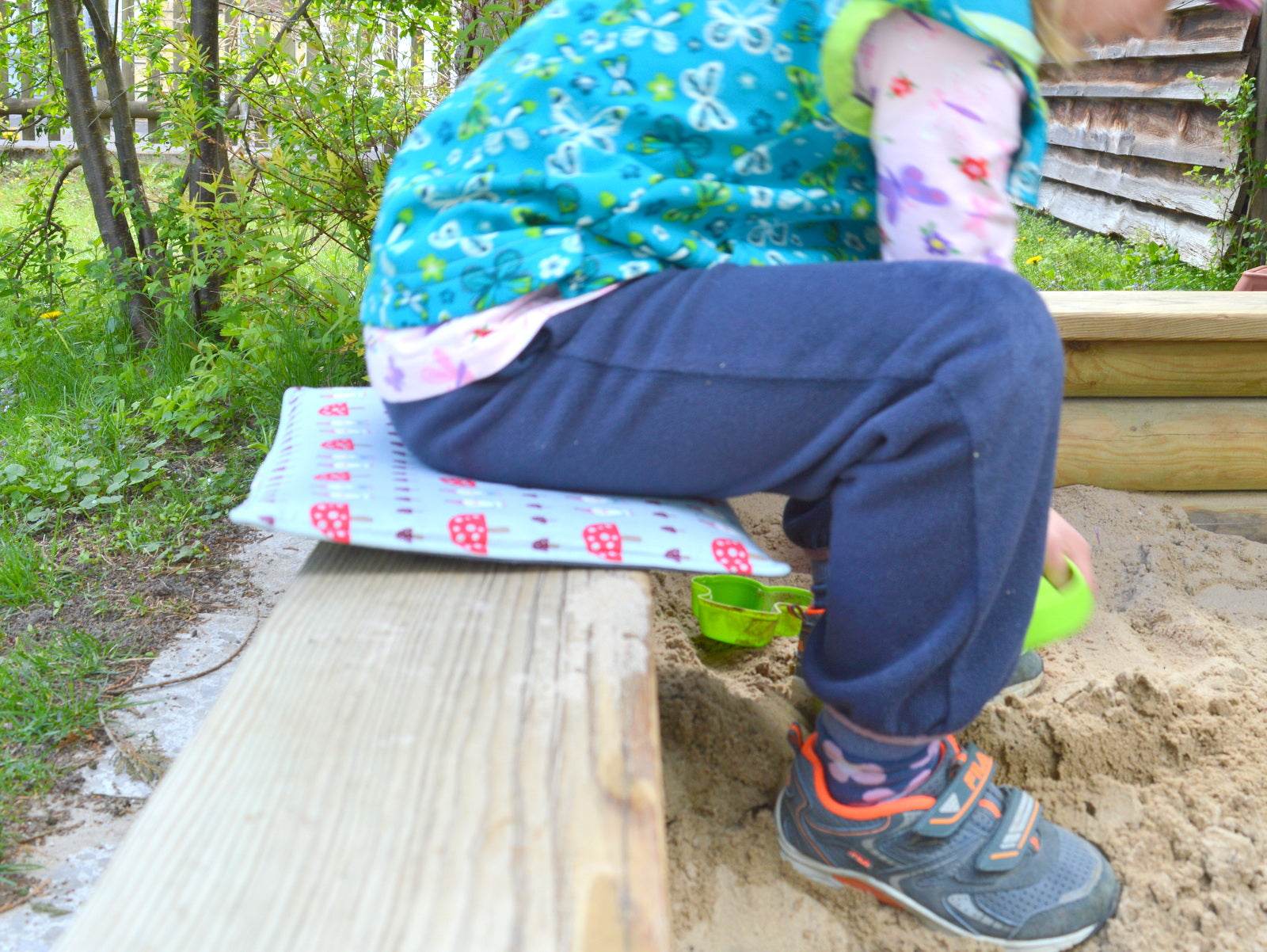 Nähanleitung Sitzkissen Sitzunterlage - Sewando